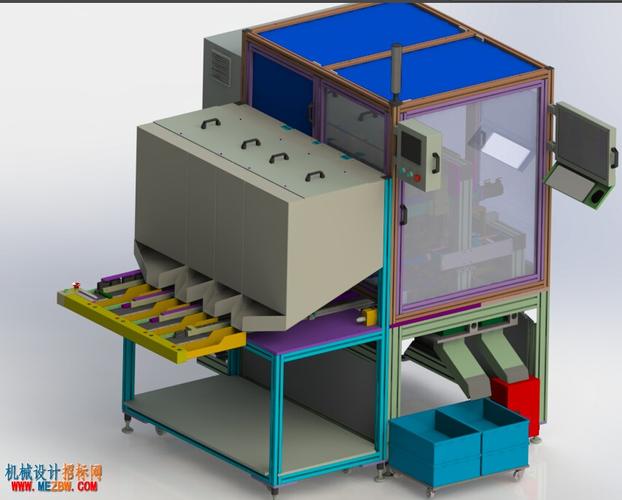 非标自动化滤清盒自动组装机3d数模stp格式